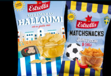 Estrella snackisar Halloumi och sourcream chili