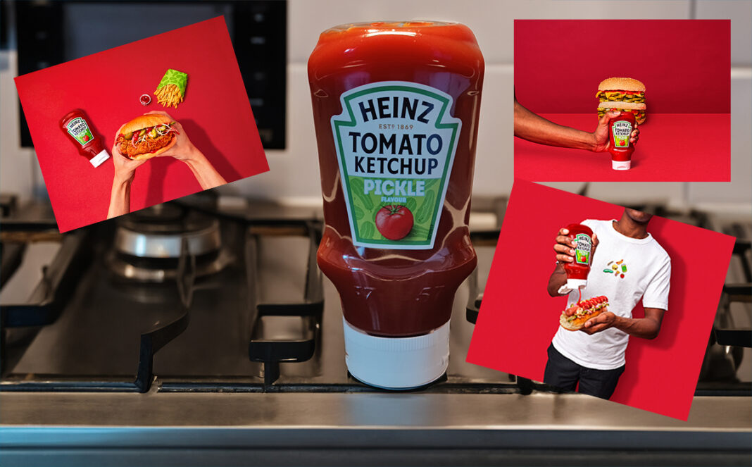 Nyhet Heinz pickle Tomato Ketchup - Butiksnytt