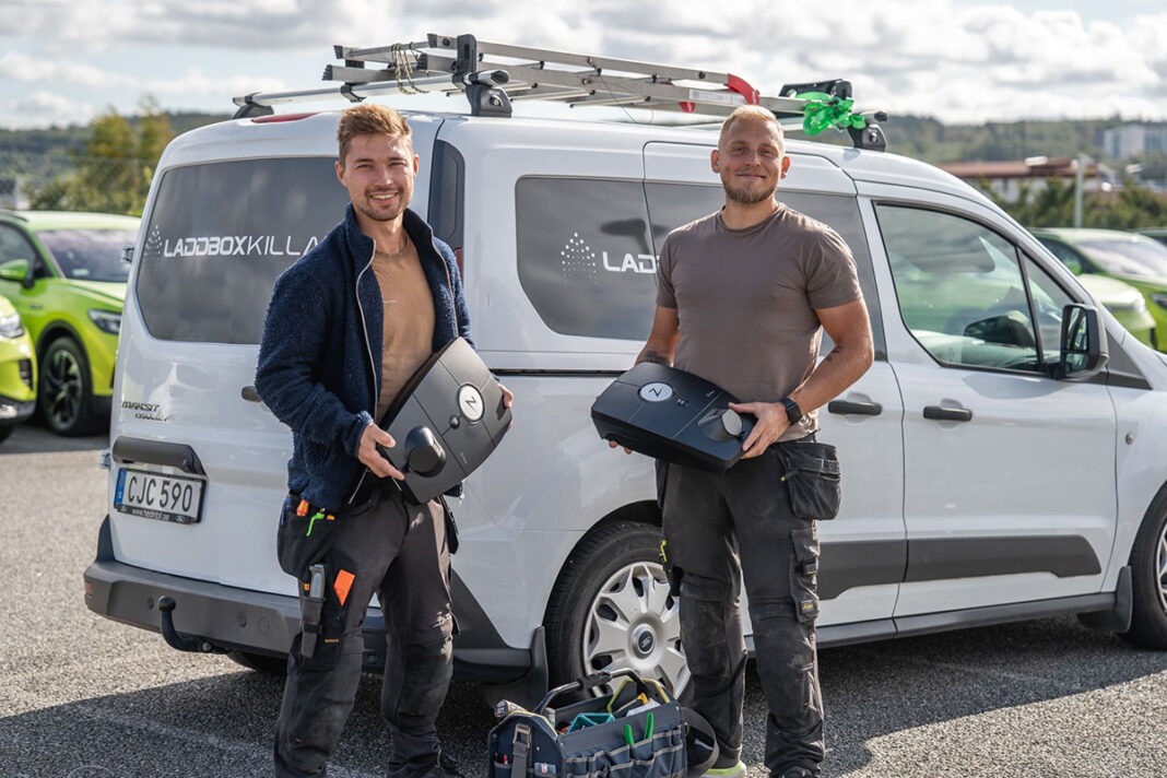 Elladdsinfrastruktur - laddstolpe - Butiksnytt