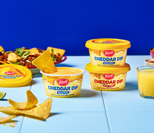 Kavli_Cheddar Dip - Nyhet - Butiksnytt